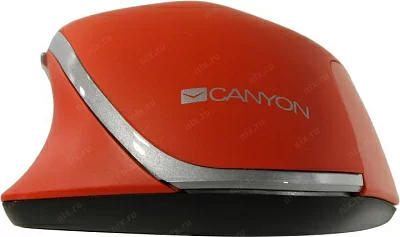 Мышь беспроводная Canyon MW-21, 1600dpi, Wireless, Оражевый/Красный CNS-CMSW21R