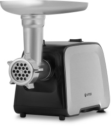 Мясорубка Vitek VT-3646, стальной / черный
