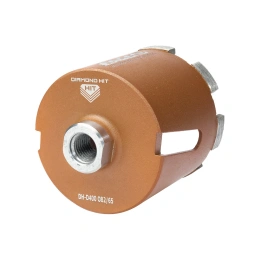 Сверло алмазное для подрозетников DH-D400 (82/65 мм; M16; 7 сегментов) Адель ДУУ00005763