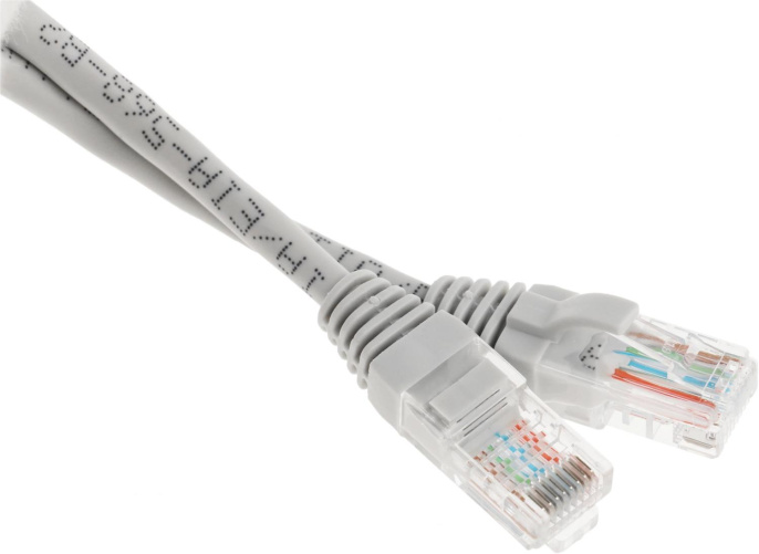 Патч-корд Premier 5-970 0.5 UTP 4 пары cat.5E CCA molded 0.5м серый RJ-45 m -RJ-45 m