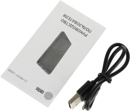 Внешний аккумулятор (Power Bank) Cactus CS-PBFSFT-10000,  10000мAч,  черный