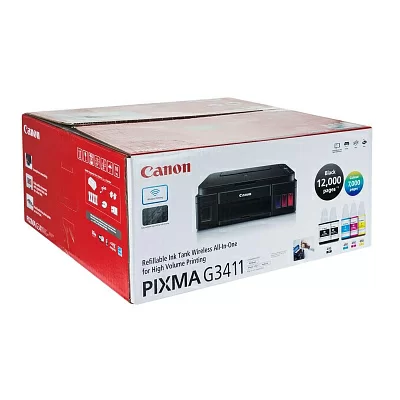 Комбайн Canon PIXMA G3410 2315C009 (A4 8.8 стр/мин струйное МФУ USB2.0 WiFi)