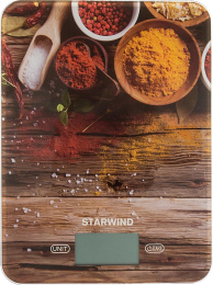 Весы кухонные электронные Starwind SSK3358 макс.вес:5кг