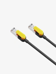 Патч-корд CABLETIME CN70H (CT-CAT7F-PB1) 1 м, FTP Gigabit Ethernet CAT7, желтый+черный