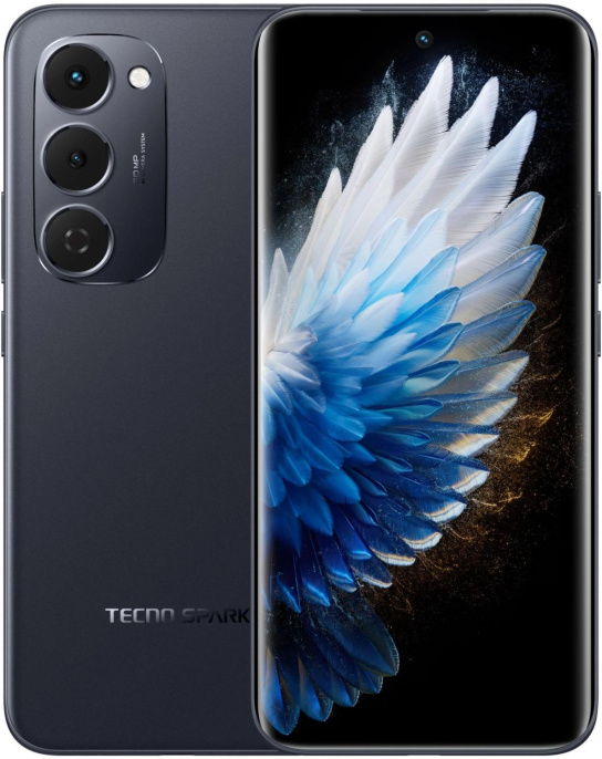 6.78" Смартфон TECNO Spark 40 Pro+ 8/256Gb,  NFC,  AMOLED,  144Гц,  5200мAч,  черный