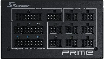 Блок питания Seasonic ATX 1000W PRIME PX-1000 80+ platinum 24+2x(4+4) pin APFC 135mm fan 14xSATA Cab Manag RTL