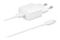 Сетевое зар./устр. Samsung EP-T1510X 15W 2A+1.67A PD USB Type-C для Samsung белый EP-T1510XWEGRU