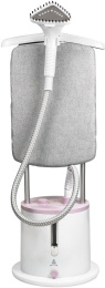 Отпариватель напольный GALAXY LINE GL 6216,  белый/розовый [гл6216л]