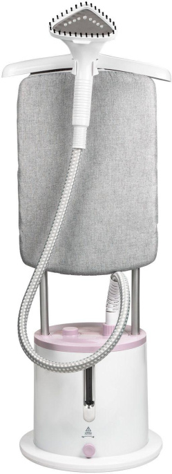 Отпариватель напольный GALAXY LINE GL 6216,  белый/розовый [гл6216л]