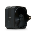 Кулер для процессора HSPD A116 BLACK 250W, 4-pin PWM, 155mm, Al/Cu, 6x6mm, 1x120mm, 68CFM, 25dBA, 1650RPM, S: 1851/1700/1200/20XX/115X/13XX, AM5/AM4/AM3/AM2/AM3+/AM2+/FM2/FM1, black A116-BK