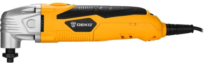 Многофункциональный инструмент Deko DKOT500 + набор предметов 10 500Вт желтый/черный 085-1135