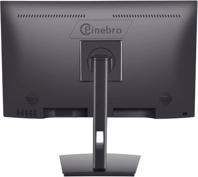 Монитор Pinebro 23.8" MF-2404ADU черный IPS LED 5ms 16:9 HDMI M/M матовая HAS Piv 250cd 178гр/178гр 1920x1080 75Hz FreeSync VGA DP FHD USB 3.7кг