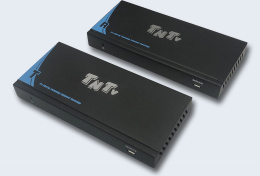 TNTV/TNT MMS-1201HDBT Удлинитель, HDMI HDBase-T+RS232+IR, 150 м., 1xUTP, макс.разр.3840x2160 60Hz 4:4:4 120м Cat6/1080p 150м Cat 5e/6, HDMI+3-контактн.клемма+MINIJACK+RJ45, DC 24V, POC