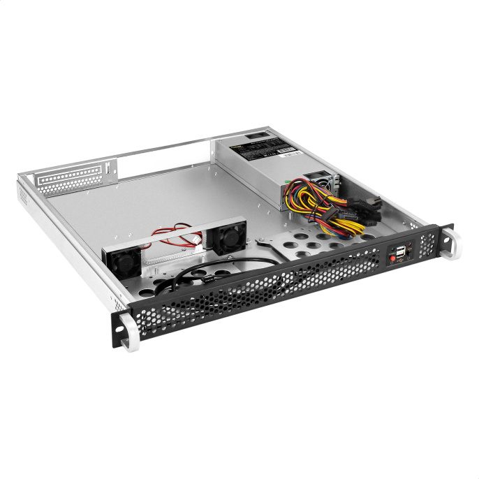 Серверный корпус ExeGate Pro 1U430-02 <RM 19", высота 1U, глубина 430, БП 1U-250DS, USB> EX297125RUS