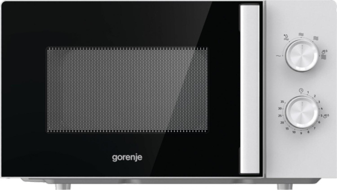 Микроволновая печь Gorenje MO20E1WH, 800Вт, 20л, белый