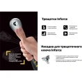 Набор инструментов Inforce 136 предметов 1/2 дюйма и 1/4 дюйма, Сталь Cr-V, Профессиональный, 06-07-17