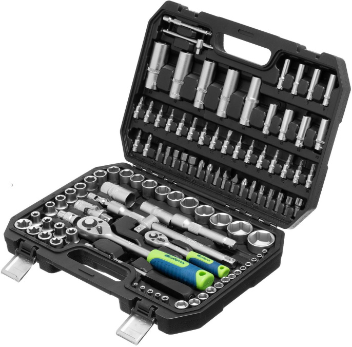 Набор инструментов Сибртех 13389 108 предметов жесткий кейс