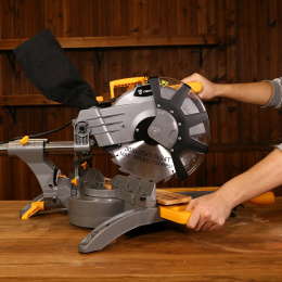 Торцовочная пила Deko DKMS2500-305 Laser 2500Вт 4000об/мин d 305мм