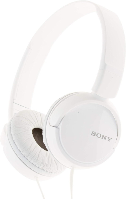 Наушники Sony MDR-ZX110LP, 3.5 мм, накладные, белый [mdr-zx110lp/w]