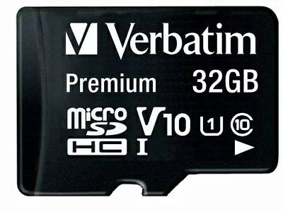 Usb накопитель Verbatim micro Secure Digital Card microSDXC 32Gb Class 10 inc adapter
