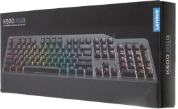 Клавиатура Lenovo Legion K500 RGB, USB, механическая, черный [gy40t26479]