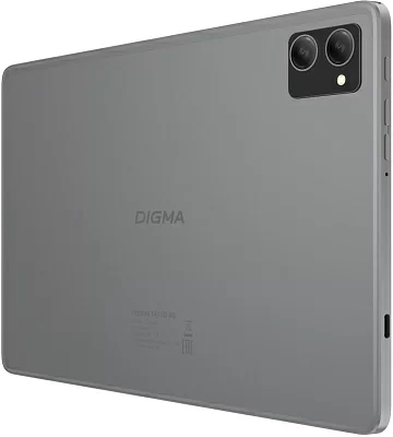 Планшет Digma Optima 1415D 4G T606 (1.6) 8C RAM4Gb ROM64Gb 10.1" IPS 1920x1200 3G 4G Android 13 темно-серый 8Mpix 5Mpix BT GPS WiFi Touch microSD 7000mAh
