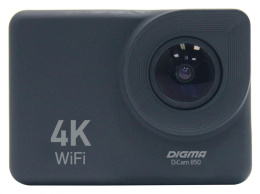 Экшн-камера Digma DiCam 850 4K,  WiFi,  черный [dc850]