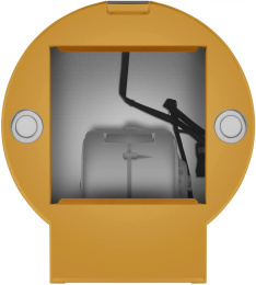 Вытяжка каминная Meferi Comfort plus Tube40gold золотистый управление: сенсорное 1 мотор