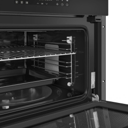 Духовой шкаф Электрический Meferi Microwave MEO609BK черный/нержавеющая сталь