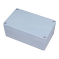 Корпус ACD XG387 Metal case IP65, 200*120*80mm, металлический, 3 отверстия 28 + 28 + 23мм с резиновыми заглушками, цвет серебристый, совместим с Raspberry Pi 3B, 3B+, 4, Orange Pi {12}