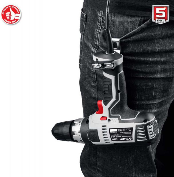 Дрель-шуруповерт Зубр ДШ-М1-400, сетевой