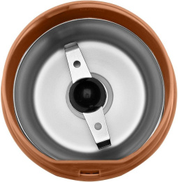 Кофемолка Kitfort КТ-7249 150Вт сист.помол.:ротац.нож вместим.:70гр оранжевый