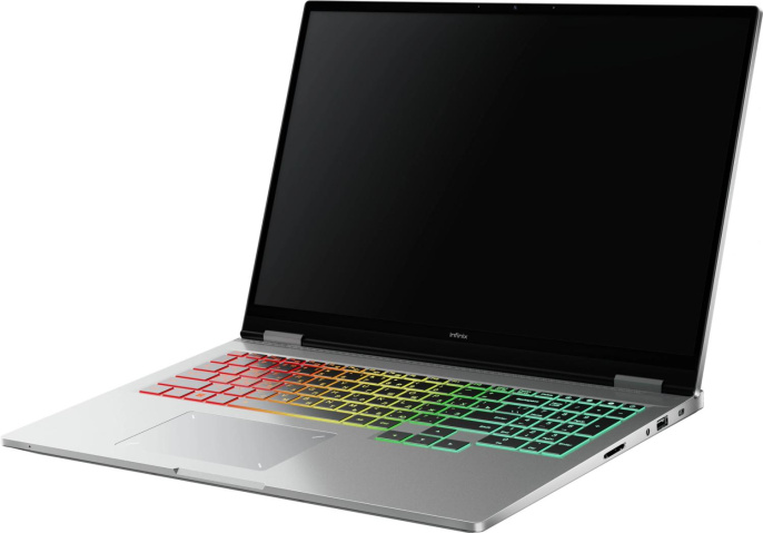 Ноутбук Infinix GTBook GL614 Intel Core i5-13420H/16Gb (soldered D5)/SSD512Gb/RTX5060 8Gb (90W)/16"/IPS/WQXGA/2560x1600/120Hz/NoOS/Silver/1.99kg