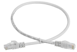 Патч-корд ITK вилка RJ-45,  вилка RJ-45,  кат.5E,  ПВХ,  2м,  серый [pc01-c5eu-2m]