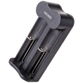 Зарядное устройство КОСМОС 1-2 16340, 17335, 18490, 18650, 20700 питание от USB шнура KOC701USB