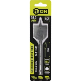 Сверло по дереву перовое 36x152 мм, шестигранный хвостовик On 14-21-536