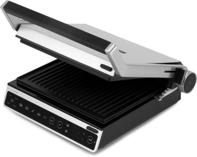 Электрогриль Polaris PGP 3003 2000Вт серебристый/черный