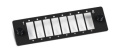 Cabeus FO-FP-8SC-D-BK Адаптерная панель на 8 SC duplex, цвет черный