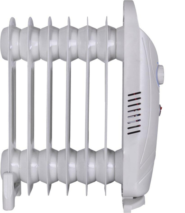 Масляный радиатор Ресанта ОММ-7Н, с терморегулятором, 700Вт, 7 секций, 1 режим, белый [67/3/1]