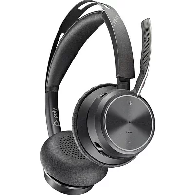 Гарнитура беспроводная PLANTRONICS 76U47AA VOYAGER FOCUS 2 UC,VFOCUS2 C (COMPUTER & MOBILE) USB-C, PREMIUM STEREO BLUETOOTH HEADSET, WITHOUT CHARGE STAND, WORLDWIDE