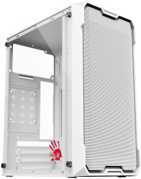 Корпус Bloody CC-129 белый без БП mATX 1x80mm 2x120mm 1xUSB2.0 1xUSB3.0 audio