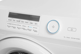 Стиральная машина узкая HAIER HW70-BP12959BE, с фронтальной загрузкой, 7кг, 1200об/мин, с паром, инверторная