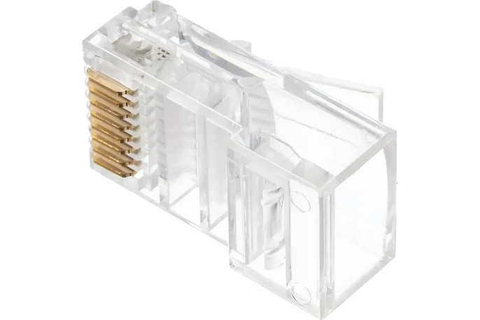 Коннектор W&T RJ-45 8P8C ДЛЯ КАБЕЛЯ UTP WT-6002A