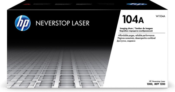 Блок фотобарабана HP 104 черный ч/б:20000стр. для HP Neverstop Laser 1000a/1000w/1200a/1200w [w1104a]