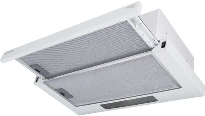 Вытяжка встраиваемая Meferi Power SLIDEBOX60WH белый управление: кнопочное 1 мотор