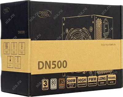 Блок питания Deepcool GP-BZ-DN500 500W ATX (24+2x4+2x6/8пин)