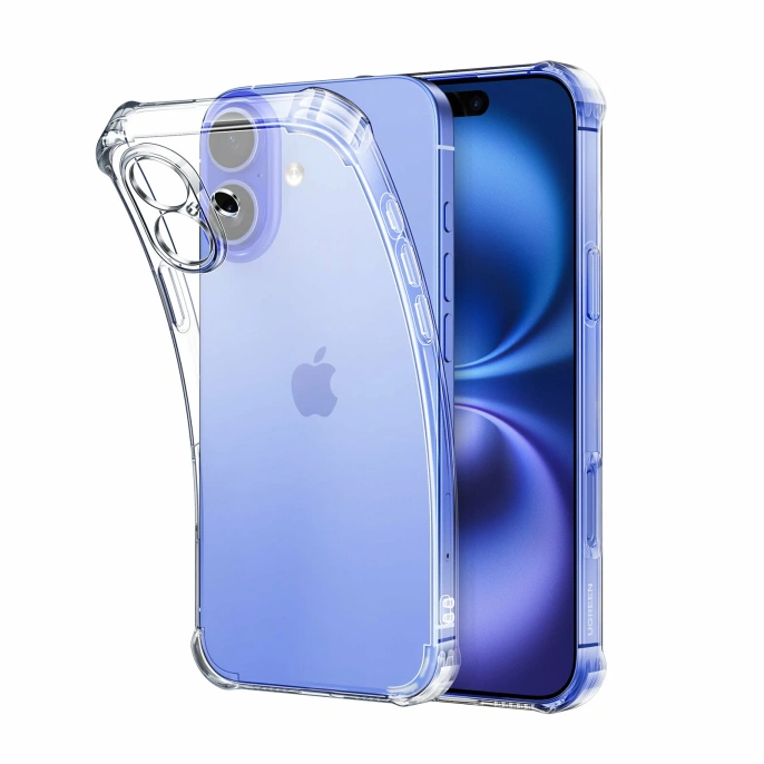 Чехол UGREEN CA102 45914 Bright Cushion Protective Case for iPhone 16 Plus 6.7-inch - Clear 45914_