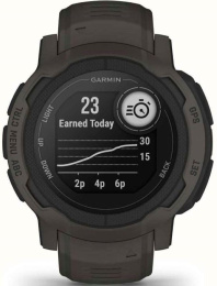 Смарт-часы Garmin Instinct 2 45мм 0.9" LCD корп.темно-серый рем.темно-серый разм.брасл.:22мм 010-02626-00