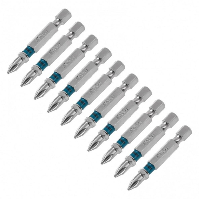 GROSS Набор бит PH1 х 50, сталь S2, 10 шт. [11334]