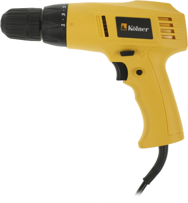 Дрель-шуруповерт KOLNER KED 240 V, сетевой [кн240вед]